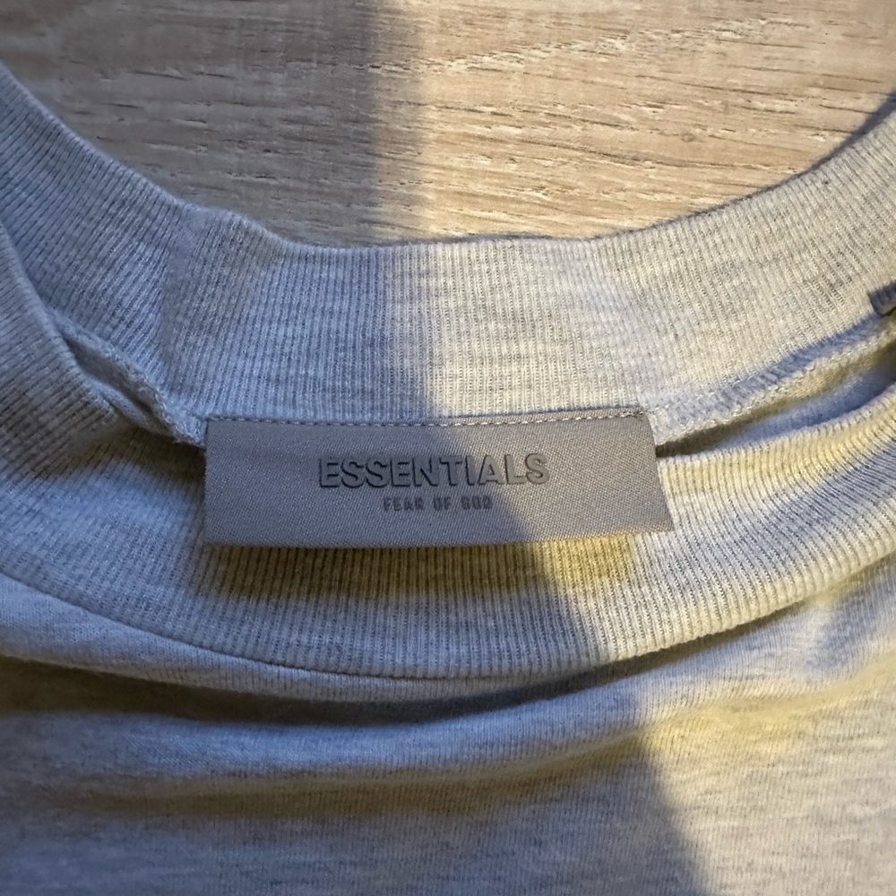 Fear of God Essentials Tee 'Light Oatmeal' - Picture 3 of 3